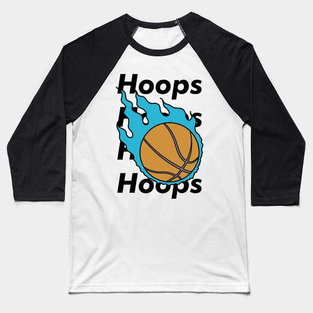 Hoops Baseball T-Shirt by orborb